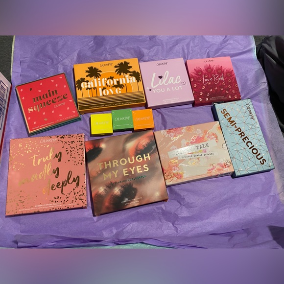 Colourpop Other - Colourpop eyeshadow bundle NWT